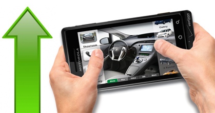 Mobile visitors on the rise dealer apps